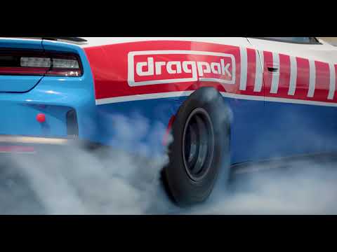2026 Dodge Charger Hustle Stuff Drag Pak in Action