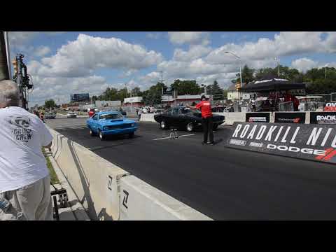 James Pranis 1968 Dodge Charger at Roadkill Nights 2019