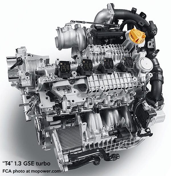T4 1.3 turbo GSE engine