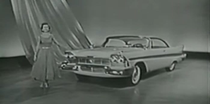 Betty White 1958 Plymouth