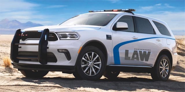 2022 Dodge Durango police pursuit car (squad)