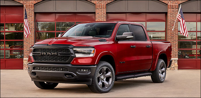 2022 Ram 1500 Built to Serve firefighters