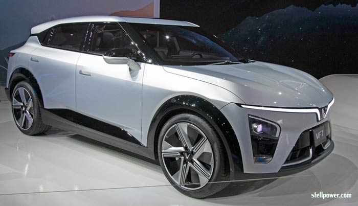 Vinfast VF7 electric car