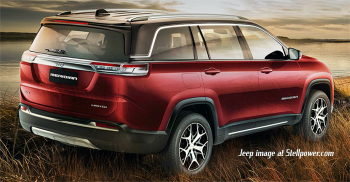 Jeep Meridian for India