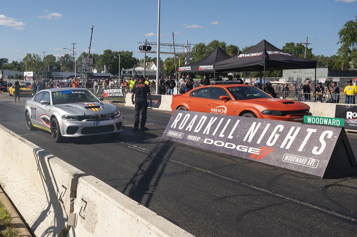 Dodge Charger Race at Roadkill Nights