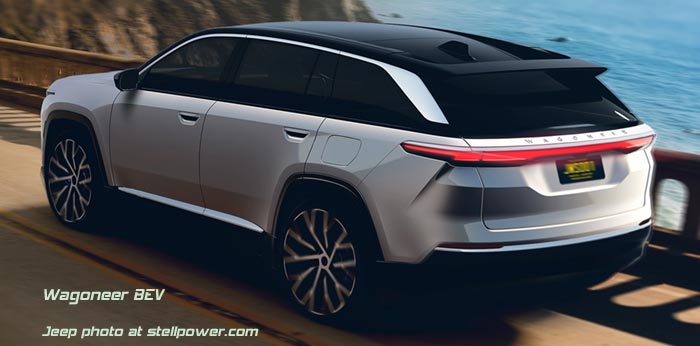 2024 Jeep Wagoneer BEV rendering