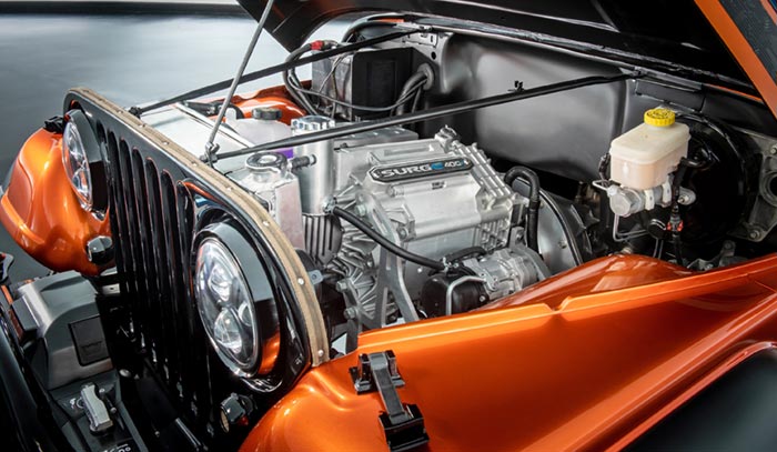 CJ Surge retromod BEV motor