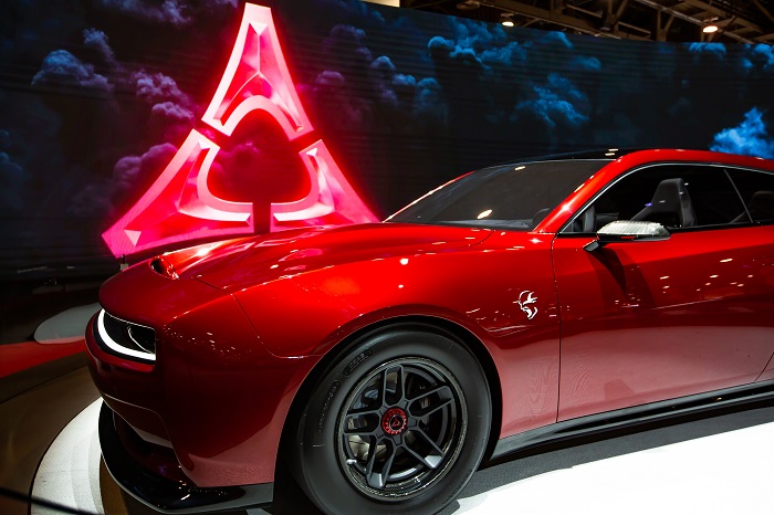 Dodge Charger Daytona SRT Banshee Concept in Stryker Red