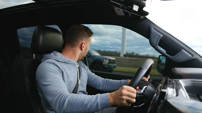Ram TRX Beats Ford F150 Raptor R