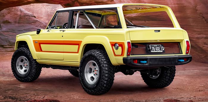 1978 Jeep Cherokee concept for Moab