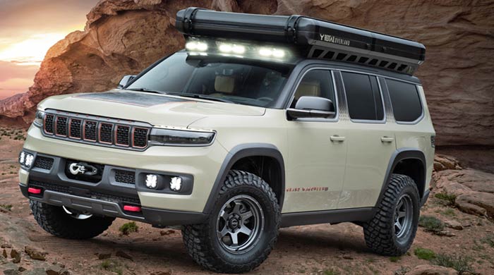 2023 Jeep Wagoneer Overland concept for Moab