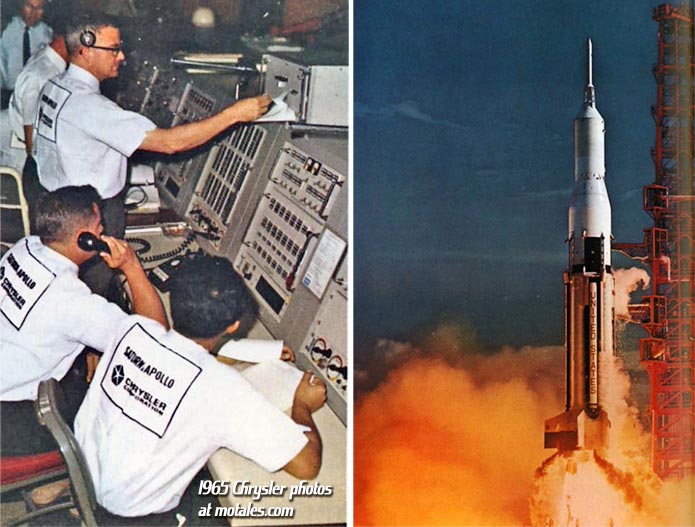 Chrysler and the Saturn rockets from the Apollo missions