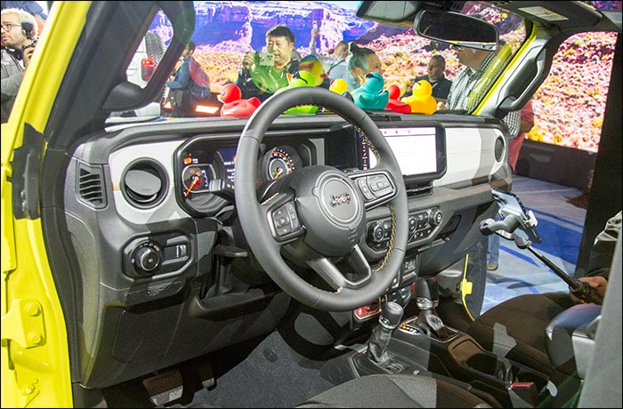Inside 2024 Jeep Wrangler Willys