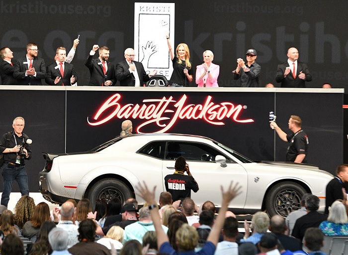 Dodge Challenger SRT Demon 170 at Barrett Jackson Vegas