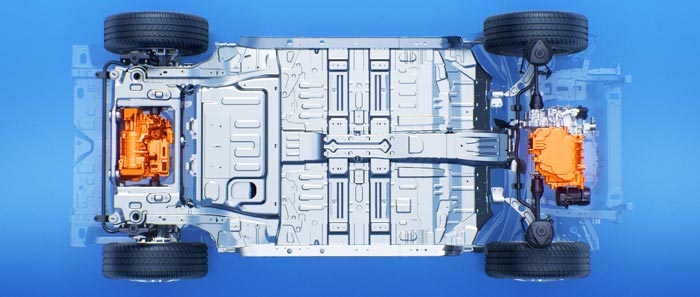 STLA Medium twin motor - Stellantis platform