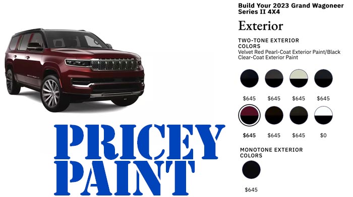 pricey paint - Jeep, Dodge, Ram
