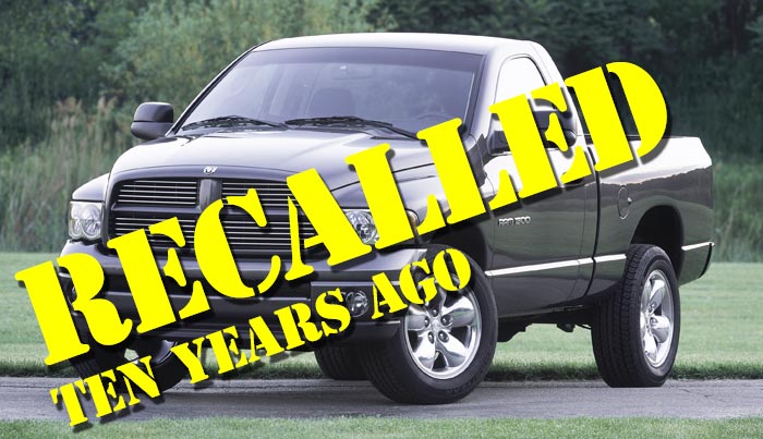 2003 Dodge Ram recall