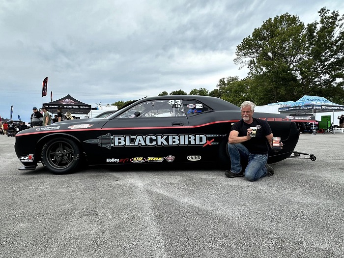 Geoff Turk and His Blackbird Dodge Challenger Factory X