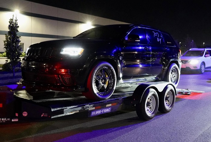 World Record Jeep Grand Cherokee Trackhawk