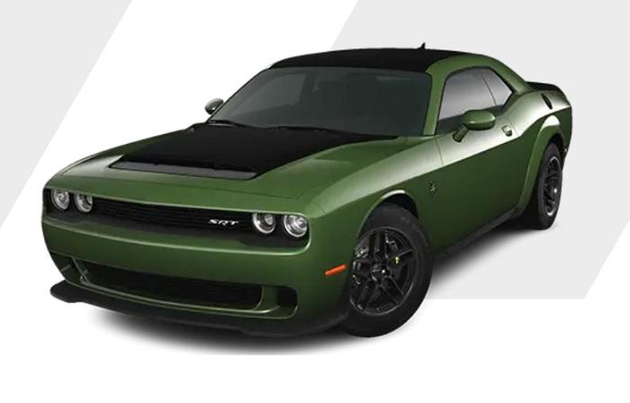 F8 Green Dodge Challenger SRT Demon 170