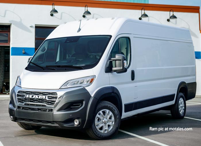 2025 Ram ProMaster EV