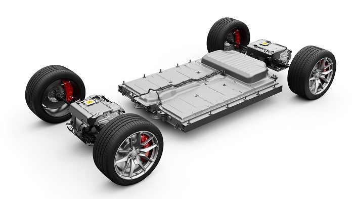 All-electric, all-wheel-drive Dodge Charger Daytona models are driven by a 400V propulsion system