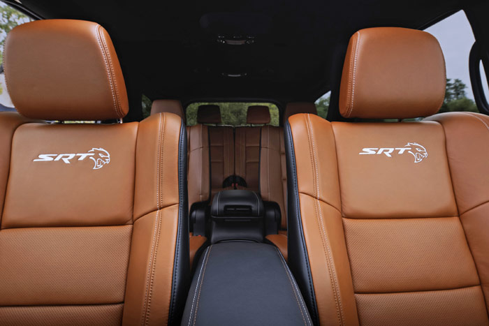 2025 Dodge Durango Hellcat Brass Monkey seats (STLA pics)