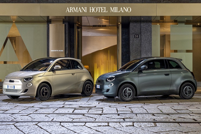 The 2025 Fiat 500e Giorgio Armani Collector’s Edition