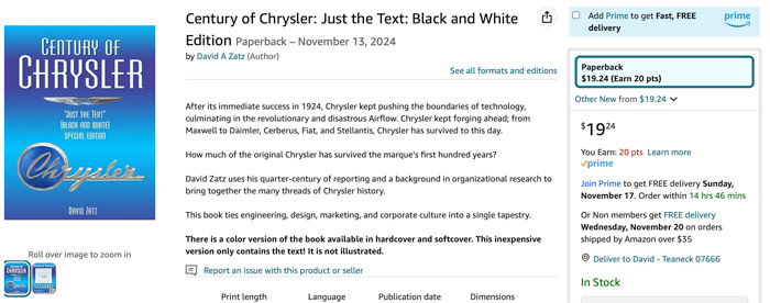 cheap chrysler book