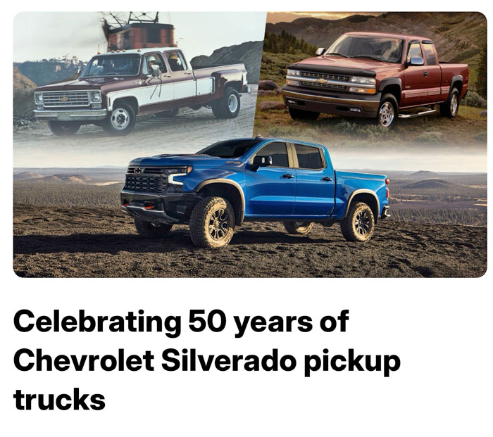 Silverado half century