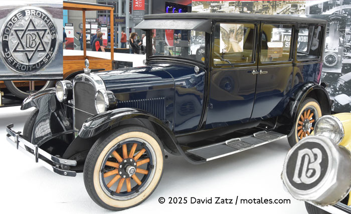 Classic Dodge Brothers car at the New York Auto Show
