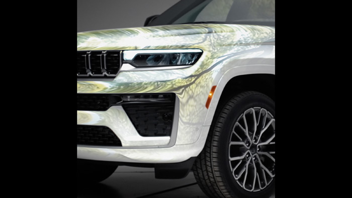 2026 Jeep Grand Cherokee sneak shot