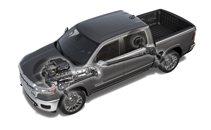 2026 Ram 1500 5.7-liter HEMI® V-8 with eTorque