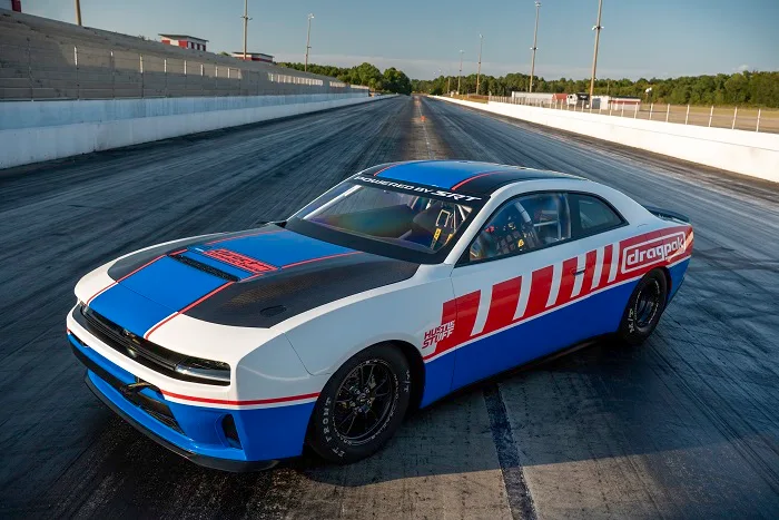 The all-new 2026 Dodge Charger Hustle Stuff Drag Pak by Direct Connection