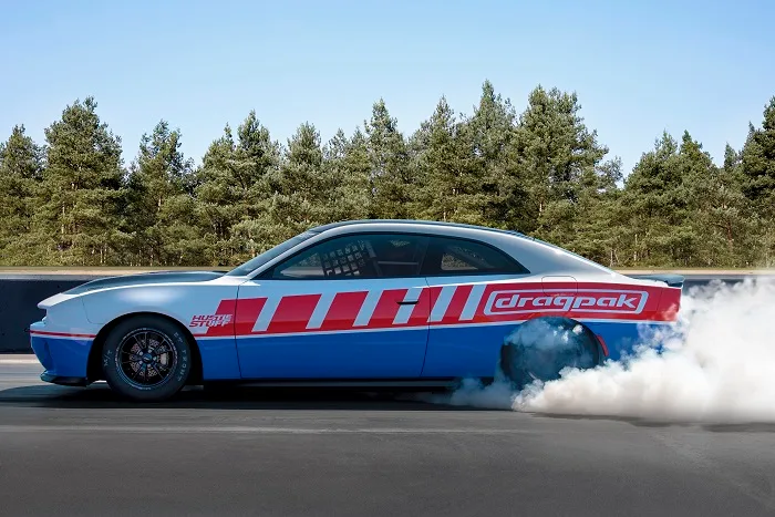The all-new 2026 Dodge Charger Hustle Stuff Drag Pak by Direct Connection