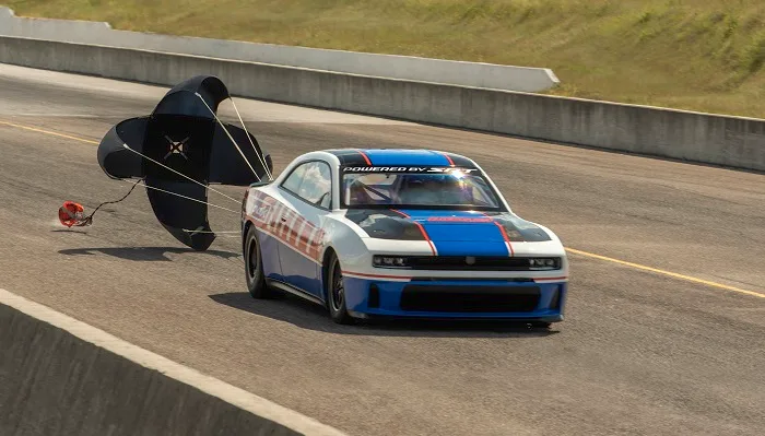 The all-new 2026 Dodge Charger Hustle Stuff Drag Pak by Direct Connection