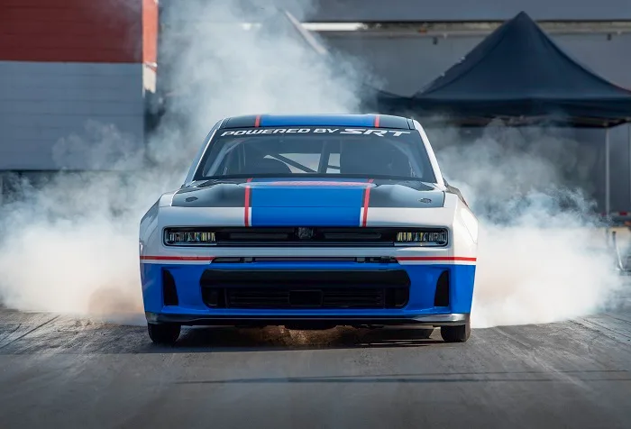 The all-new 2026 Dodge Charger Hustle Stuff Drag Pak by Direct Connection