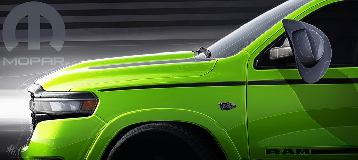 2025 SEMA Show Mopar Ram Teaser