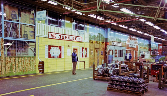Windsor car factory, 1980s